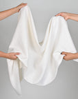 Ivory Linen Blend Fabric 97758