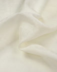 Ivory Organza Silk Fabric 97606