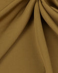 Khaki Crepe Satin 4172