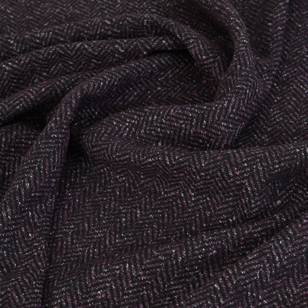 Lavender Tweed Fabric 99735 - Fabrics4Fashion