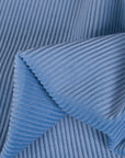 Light Blue Corduroy Fabric 4746