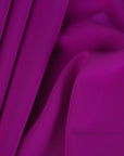 Magenta Double Crepe Fabric 3083