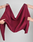 Magenta Melton Fabric 4549