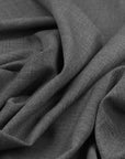 Black Micro-motif Suiting Fabric 98781