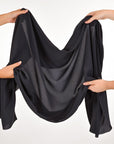 Midnight Chiffon Silk Fabric 98881