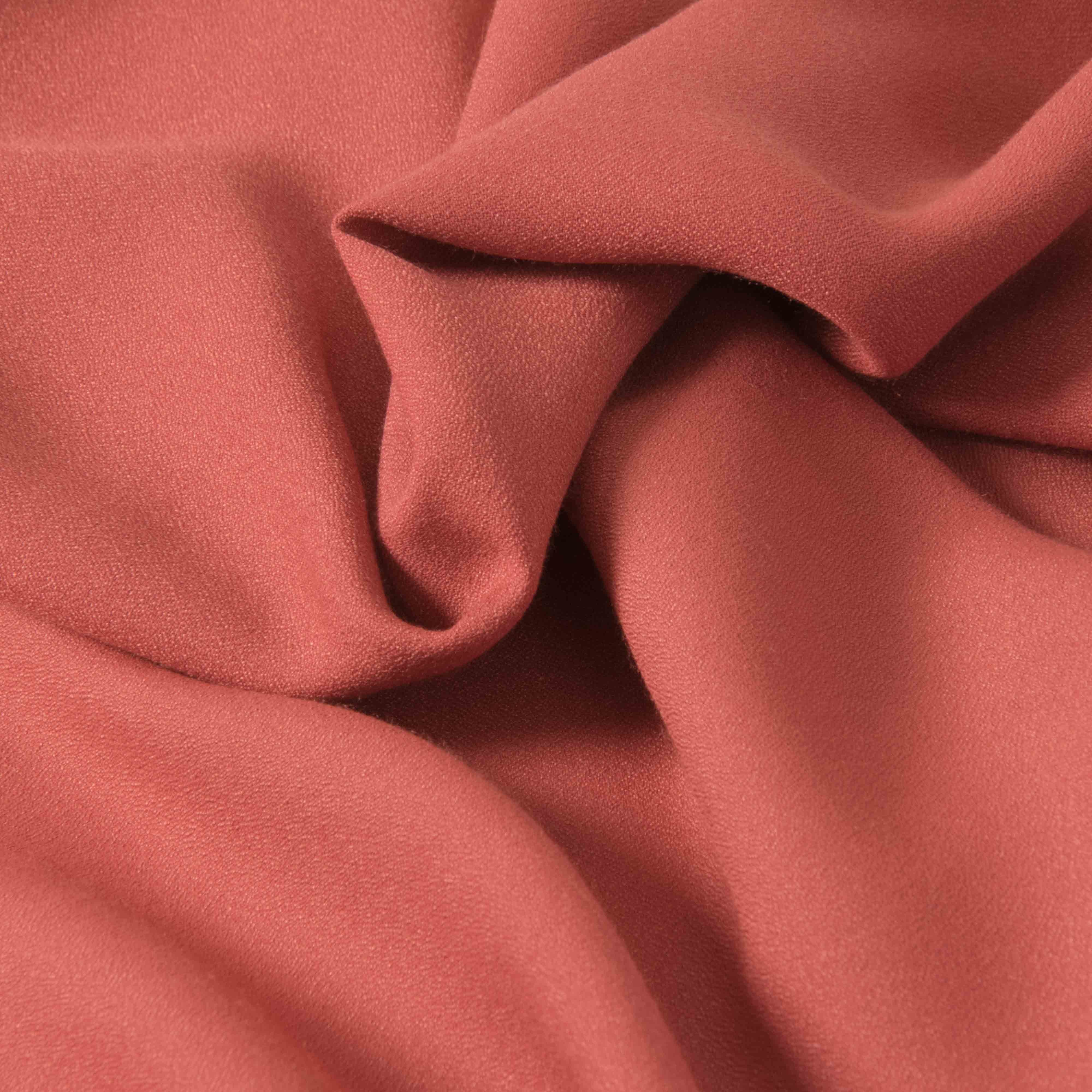 Orange Acetate / Modal Crepe 3466 - Fabrics4Fashion