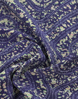 Multicolor Abstract Jacquard Fabric 2076