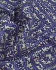 Multicolor Abstract Jacquard Fabric 2076