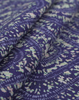 Multicolor Abstract Jacquard Fabric 2076