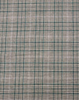 Plaid Virgin Wool Suiting Fabric 97429