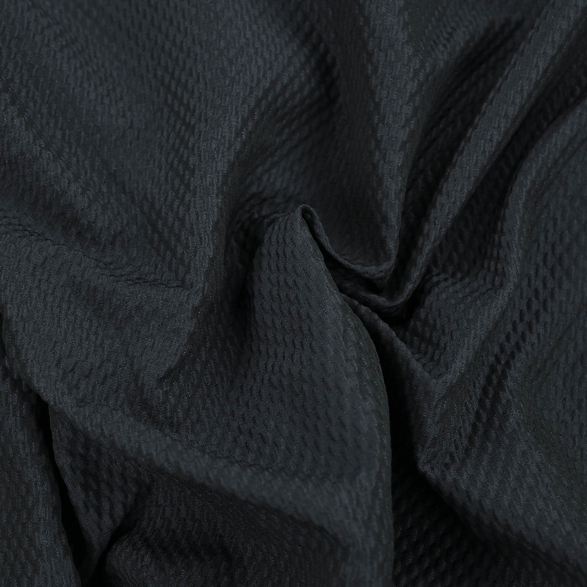 Navy Abstract Jacquard Fabric 98886