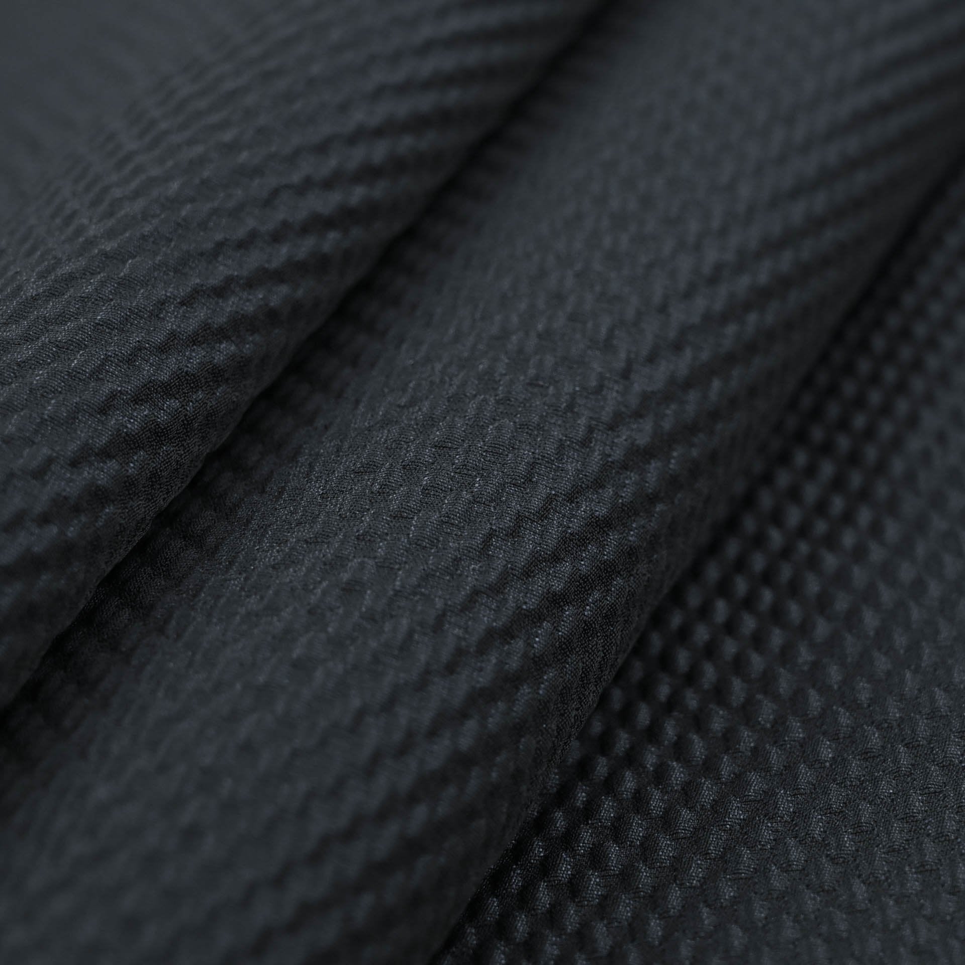 Navy Abstract Jacquard Fabric 98886