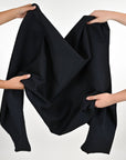 Navy Abstract Jacquard Fabric 98886