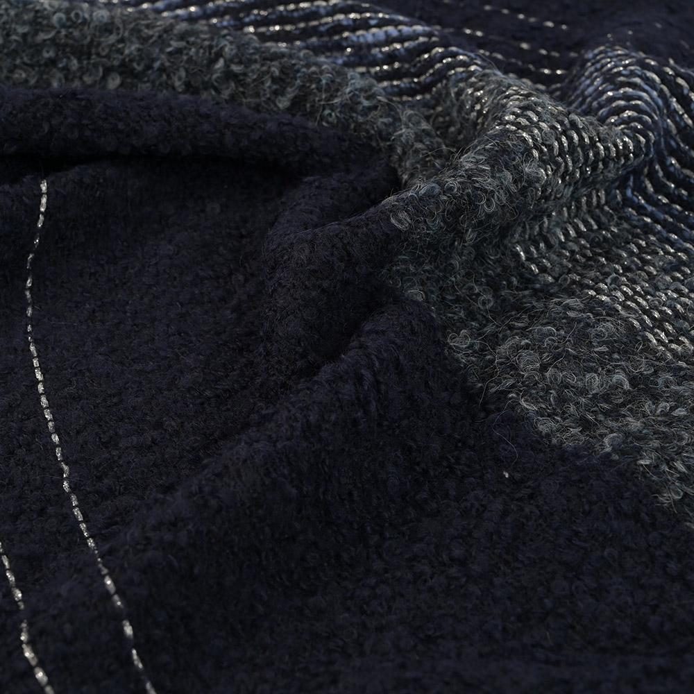 Navy Bouclé Knit 99808 - Fabrics4Fashion