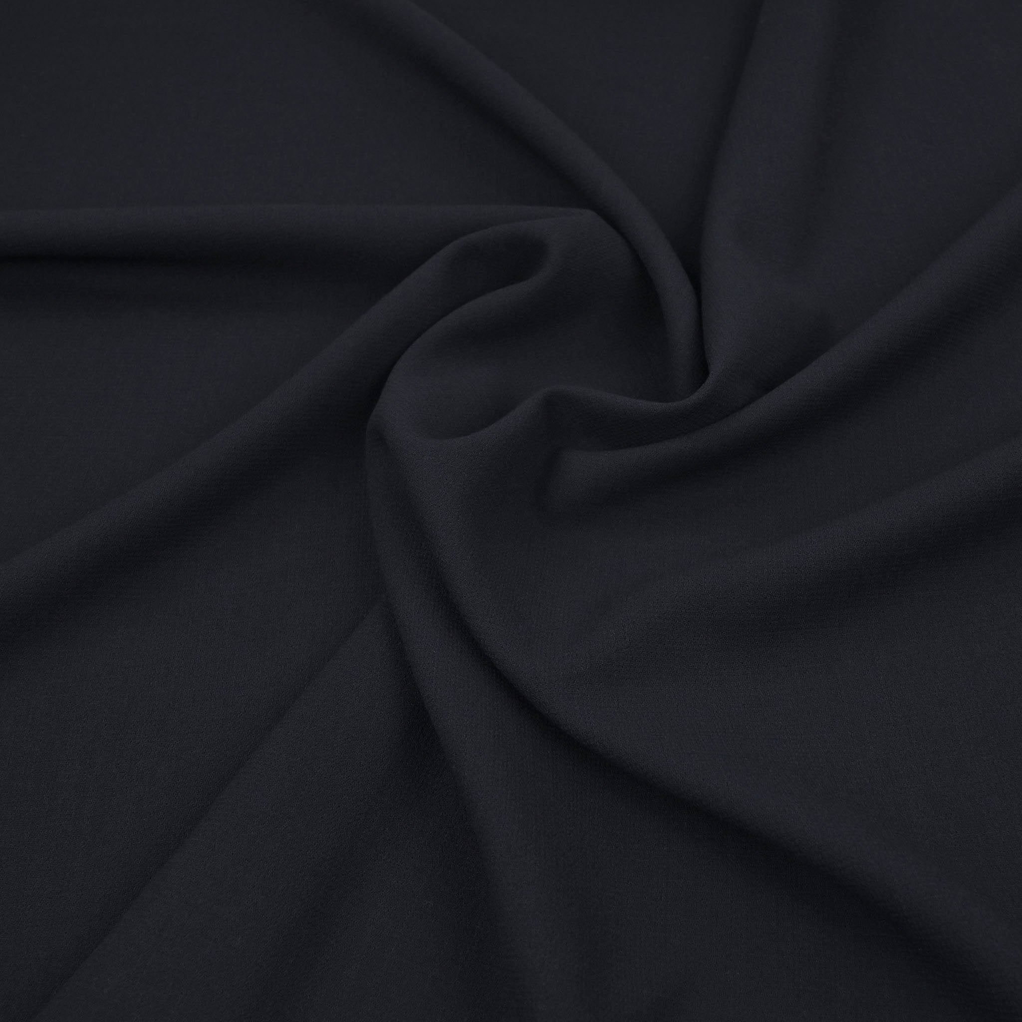 Navy Doublewave Crepe Fabric 98885