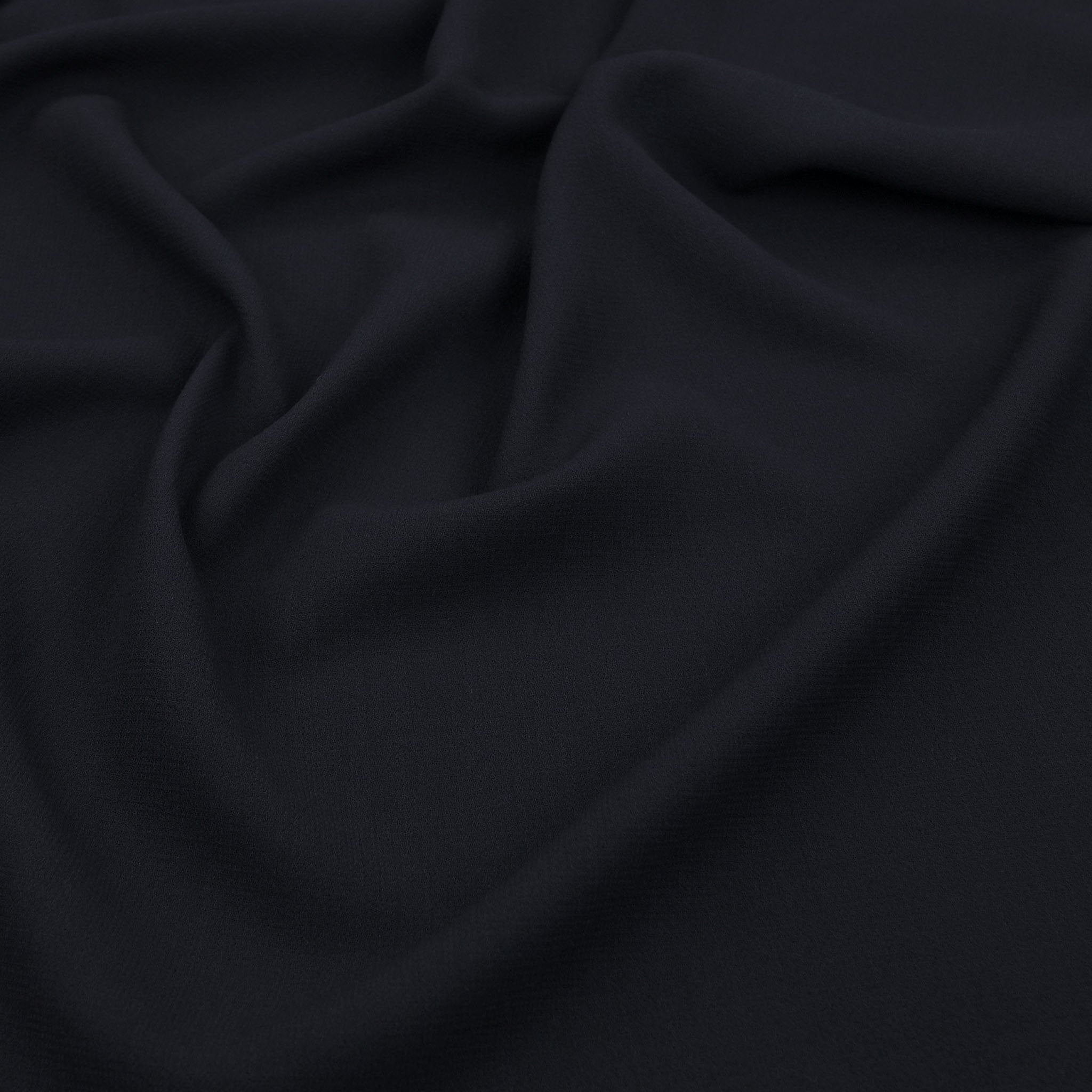 Navy Doublewave Crepe Fabric 98885