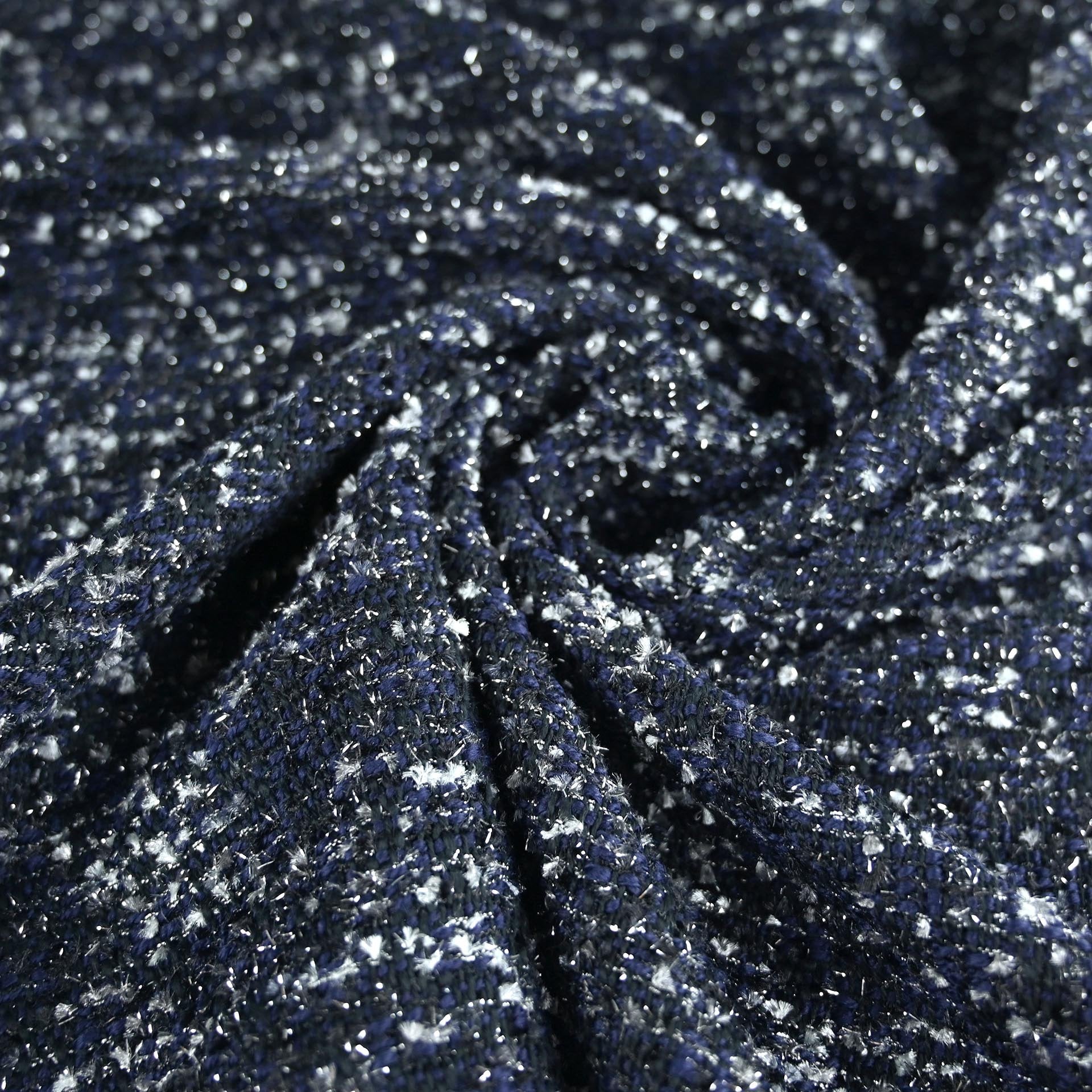 Navy Fancy Tweed 5773 fabric