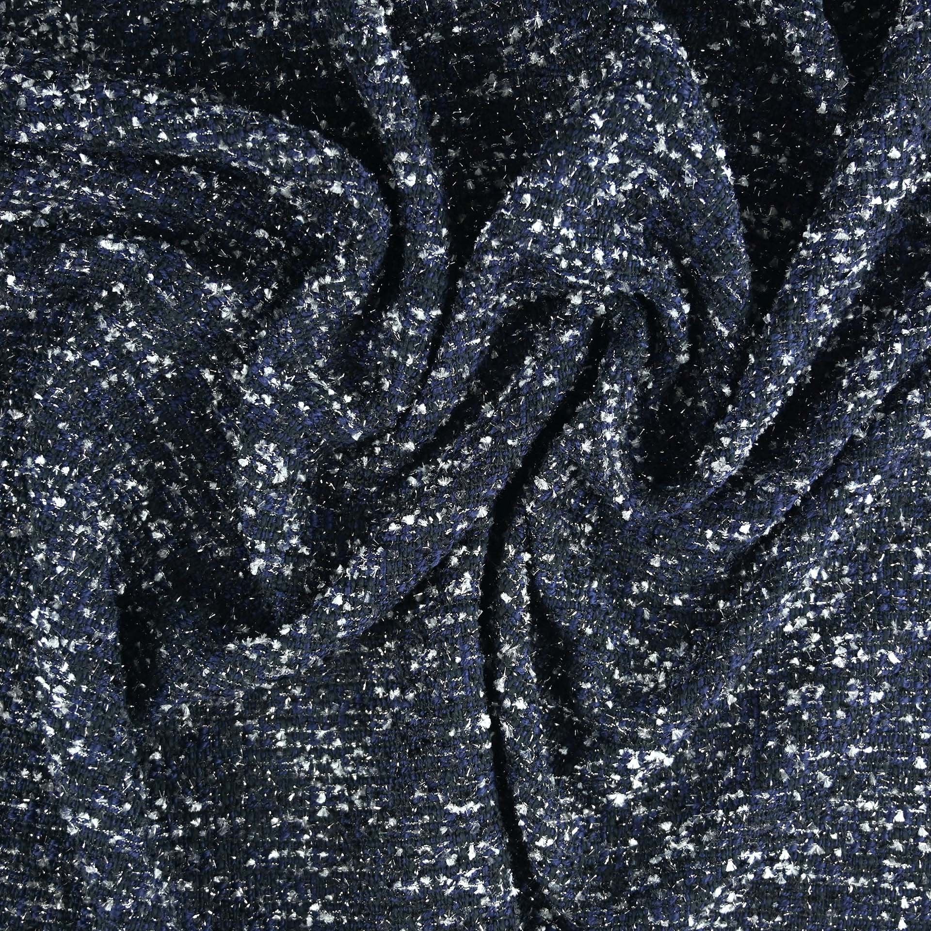 Navy Fancy Tweed 5773 fabric