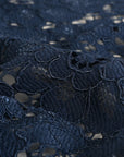 Navy Floral Lace 3368