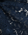 Navy Floral Lace 3368