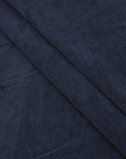 Navy Hammered Velvet Fabric 465