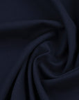 Navy Plain Tweed Fabric 2799