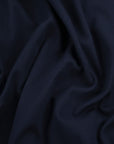 Navy Plain Tweed Fabric 2799