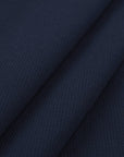 Navy Plain Tweed Fabric 2799