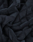 Navy Quilted Fabric 3236