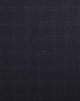 Navy Suiting Check Fabric 4253