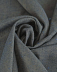 Navy Tweed Fabric 5679
