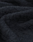 Navy Wool Waffle Weave 98872