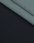 Navy Grey Double Face Fabric 2181