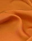 Orange Satin Crepe Fabric 96904