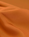Orange Satin Crepe Fabric 96904