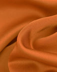 Orange Satin Crepe Fabric 96904