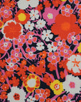 Orange Red Floral Print 2047 - Fabrics4Fashion