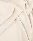 Oyster Satin Crepe Fabric 96681