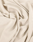 Oyster Satin Crepe Fabric 96681