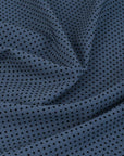 Blue Polka-Dot Flock Fabric 99771
