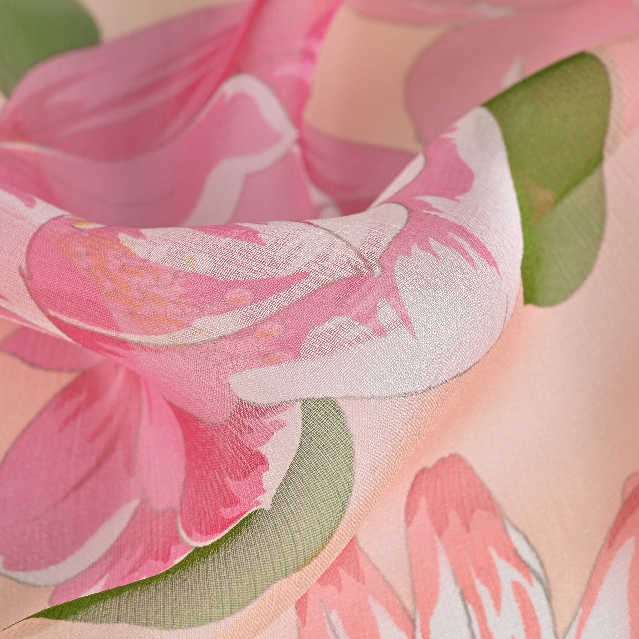 Flower chiffon online