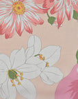 Pink Floral Chiffon Silk 1658