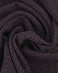 Plum Herringbone Flannel 96501
