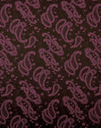 Purple Paisley Jacquard Fabric 97408
