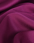 Purple Satin Crepe Fabric 97107
