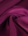 Purple Satin Crepe Fabric 97107