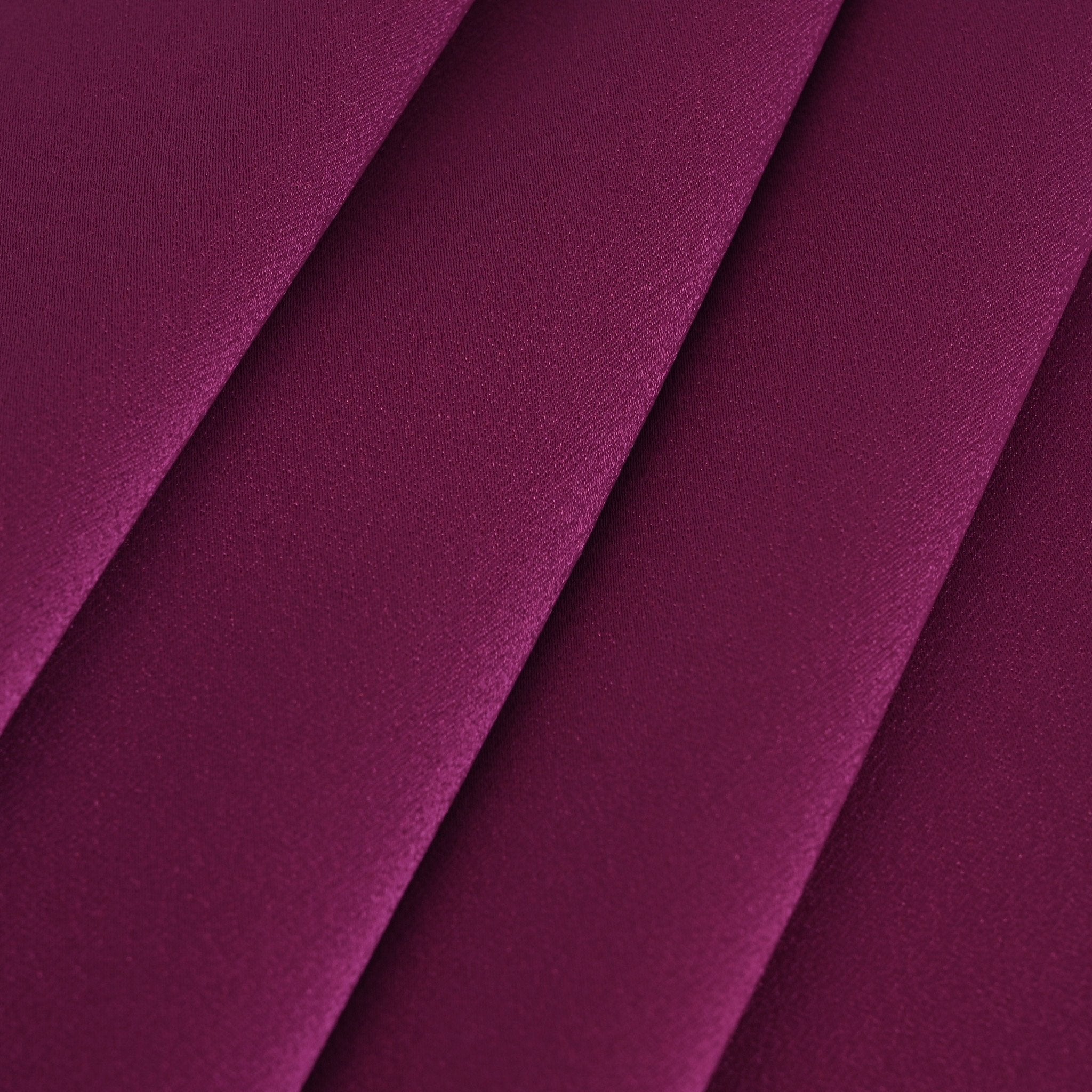 Purple Satin Crepe Fabric 97107