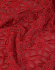 Red Blouse-weight Fabric 99811 - Fabrics4Fashion