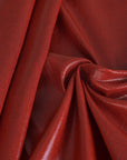 Red Coated Twill Fabric 3763