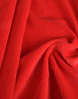 Red Corduroy Fabric 5272